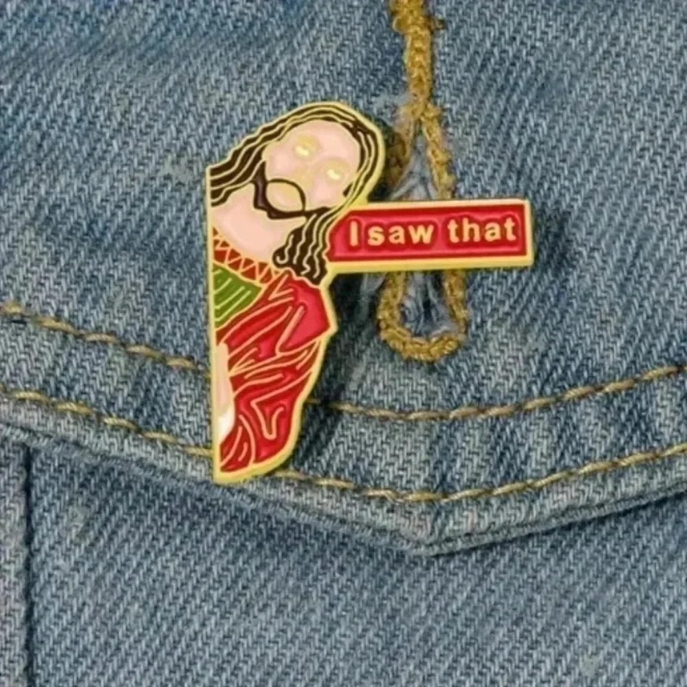 Jesus is watching Hot Pin